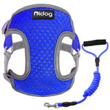 Nylon Mesh Reflective Dog Harness.