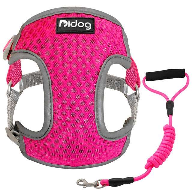 Nylon Mesh Reflective Dog Harness.