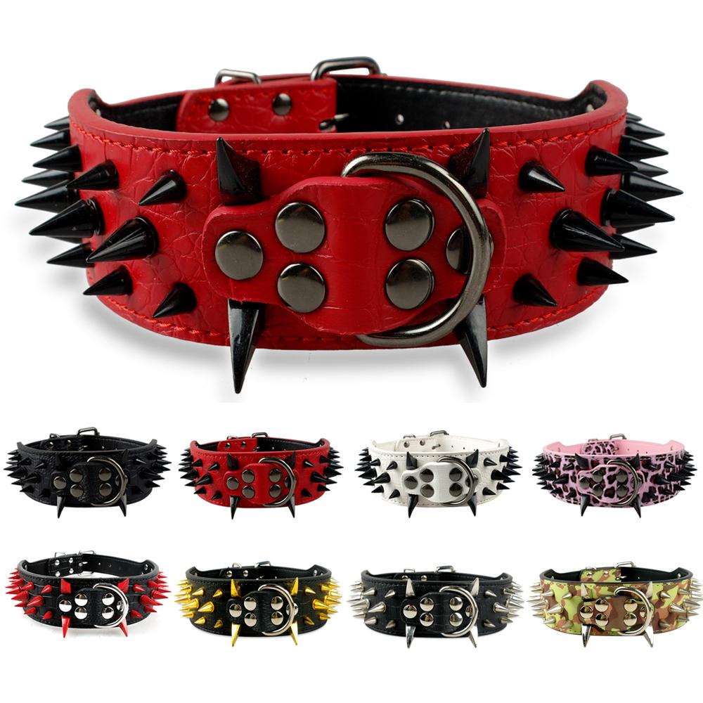 Sharp Spiked Dog Collar.