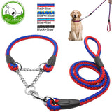 Braided Dog Collar Leash.