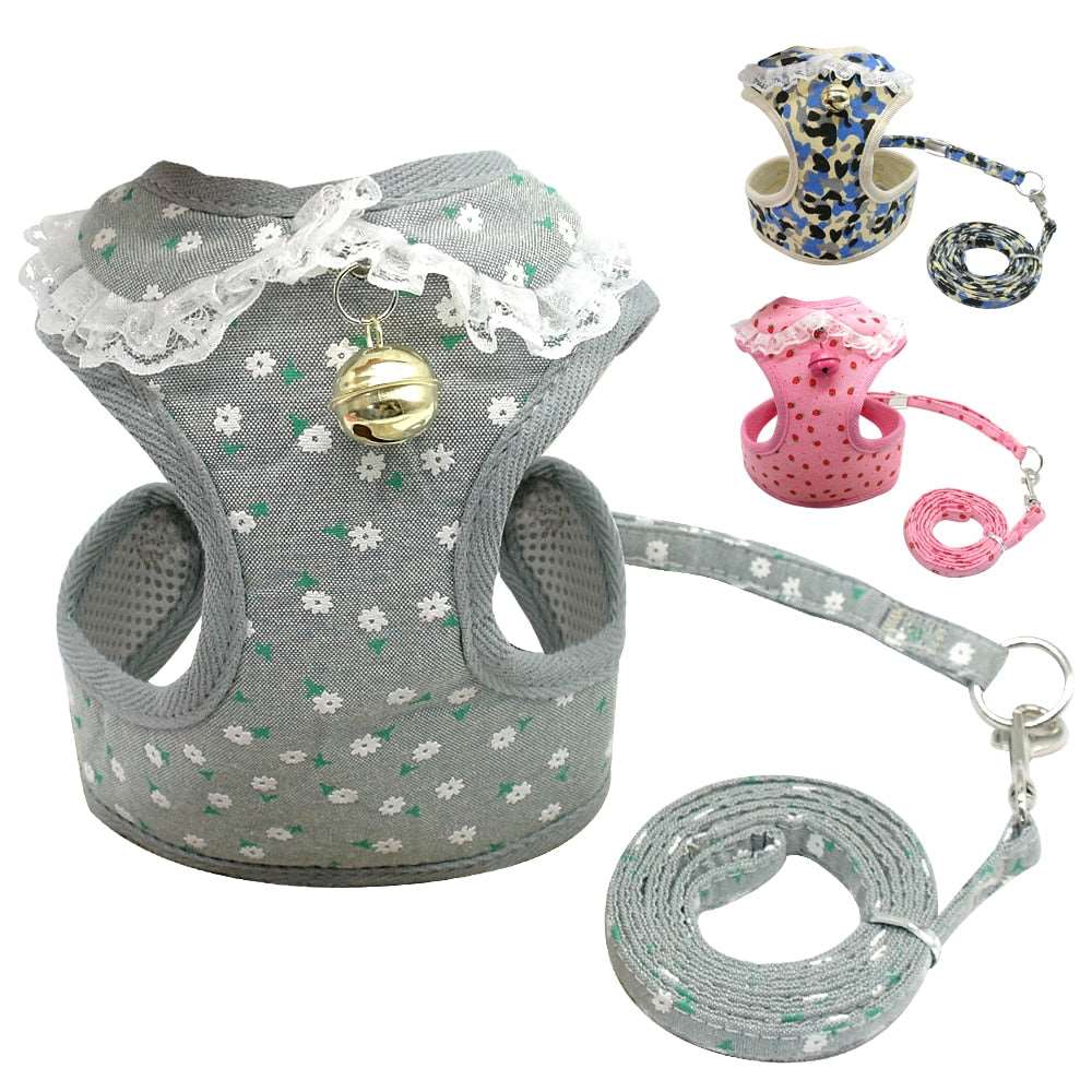 Bell Harness & Leash Set.