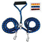 Dual Dog Braided Leash.