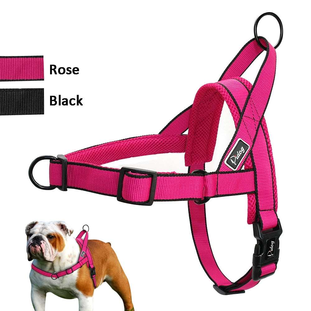 Adjustable Nylon Dog Padded Harness.