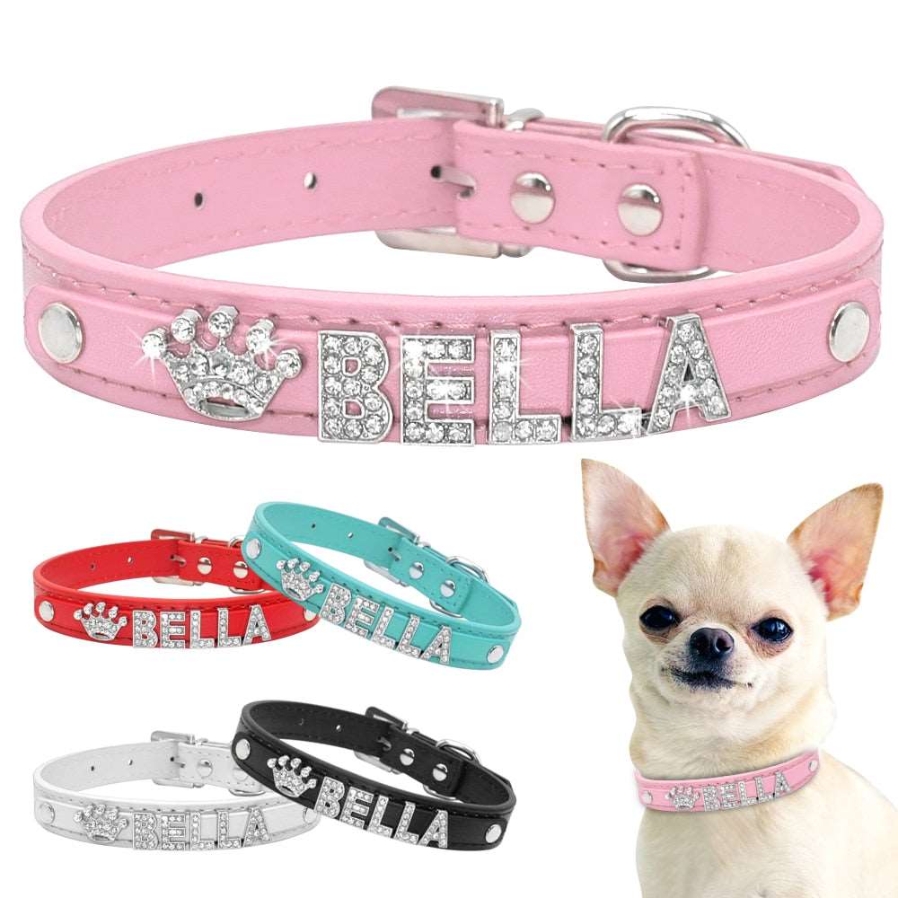 Rhinestone Dog Collars.