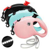 Reflective 5m Retractable Dog Leash.