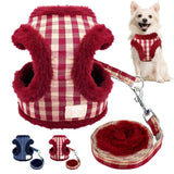 Plush Soft Harness Leash Set.
