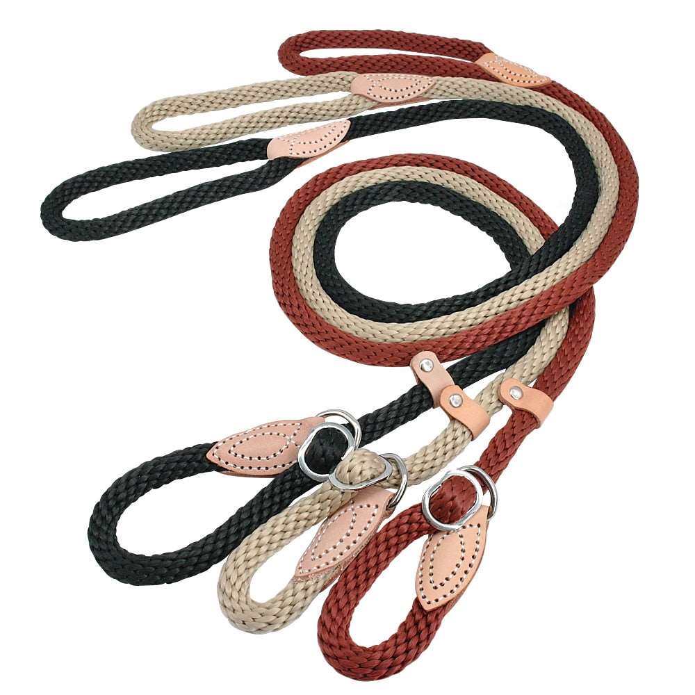Adjustable Rope Dog Leash.