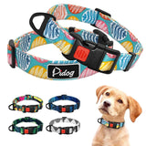 Dog Printed Collar Adjustable.