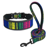 Soft Nylon Dog Collar Set.