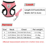 Plaid Style Dog Harness.