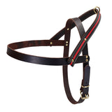 Leather No Pull Dog Harness.