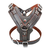 Large Dogs Genuine Leather Harness.