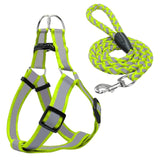Halter Dog Harness Vest Set.