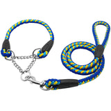 Braided Dog Collar Leash.