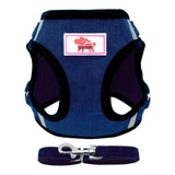 Breathable Mesh Dog Harness Set.