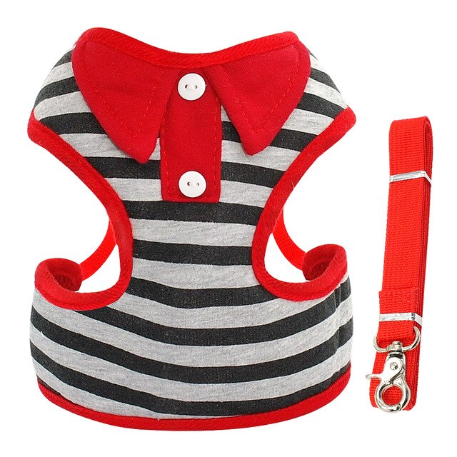 Button Up Breathable Dog Harness.