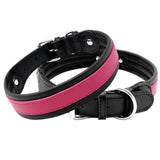 Soft Genuine Leather Dog Collar.
