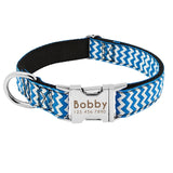 Personalized Reflective Dog Collar.