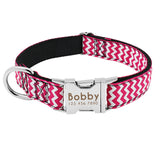 Personalized Reflective Dog Collar.