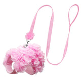 Pink Angel Puppy Harness Set.