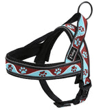 Bone & Paw Print Dog Harness.