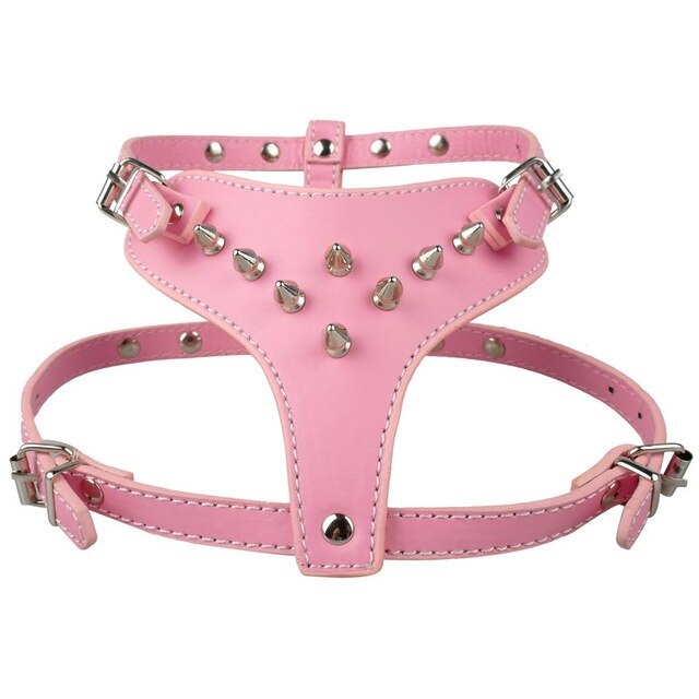 Adjustable Spiked Studded Dog Harness.
