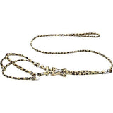 Leather Diamante Bling Dog Harness.