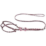 Leather Diamante Bling Dog Harness.