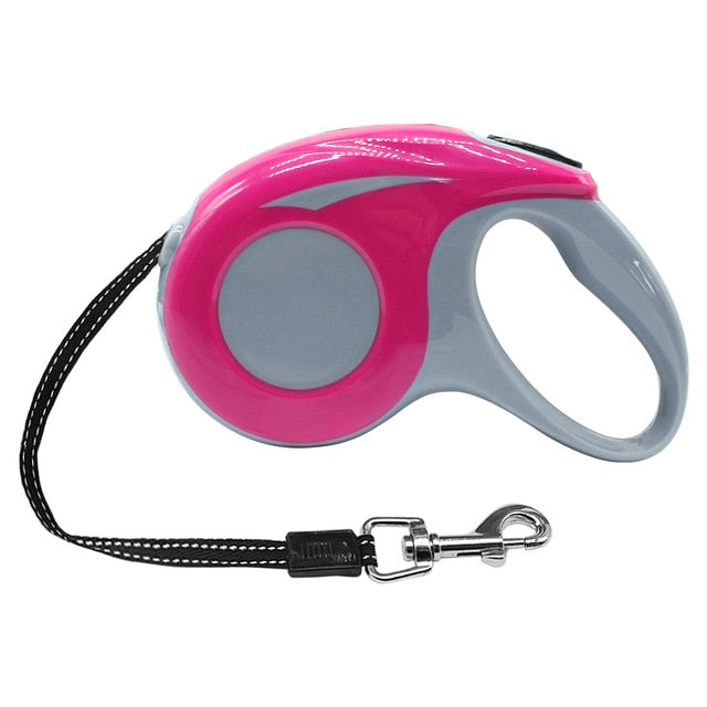 retractable leash collar