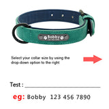 Personalized Leather Dog Leash.