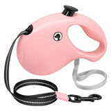 Reflective 5m Retractable Dog Leash.