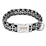 Printed Personalized Dog Leash Set.