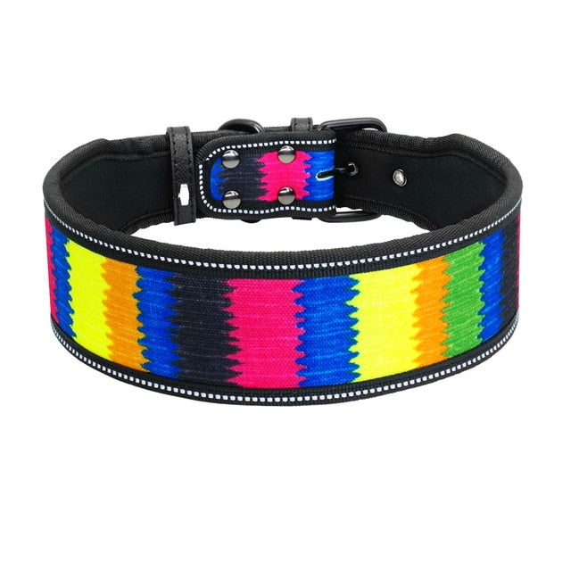 Reflective Nylon Dog Collar.