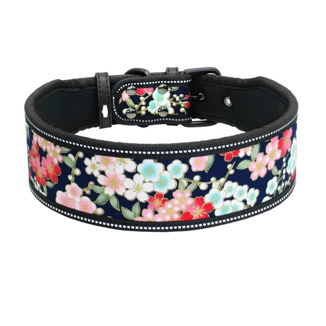 Reflective Nylon Dog Collar.