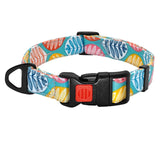 Dog Printed Collar Adjustable.