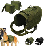 Tactical Dog Harness Military Molle Harness.