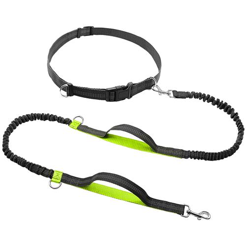 Hands-Free Reflective Dog Leash.