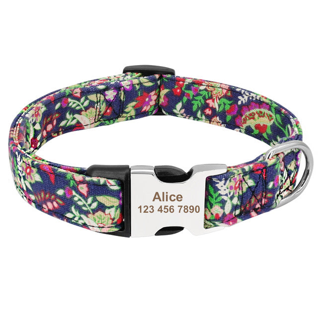 Printed Custom Dog Collar.