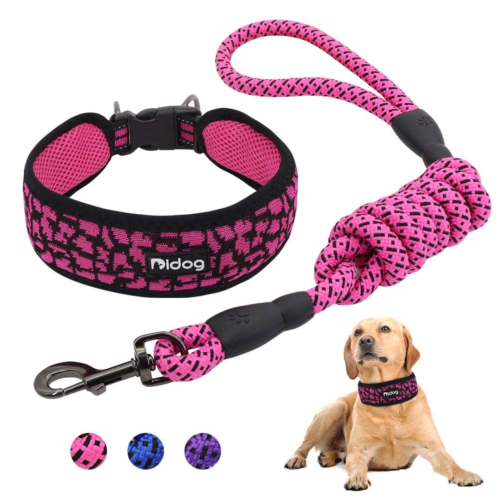 Breathable Nylon Mesh Dog Collar.