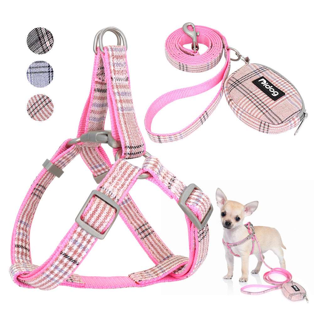 Checkered Adjustable Harness.