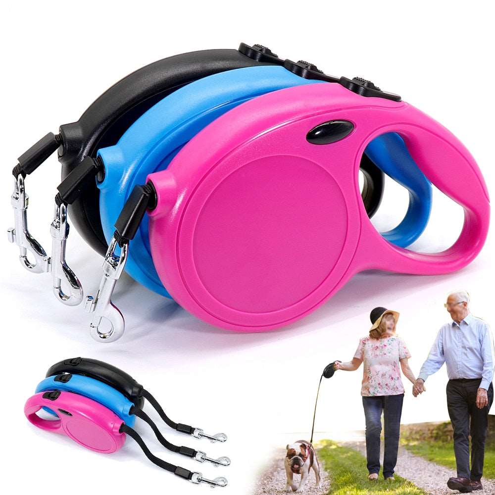 Automatic Extending Dog Rope Leash.