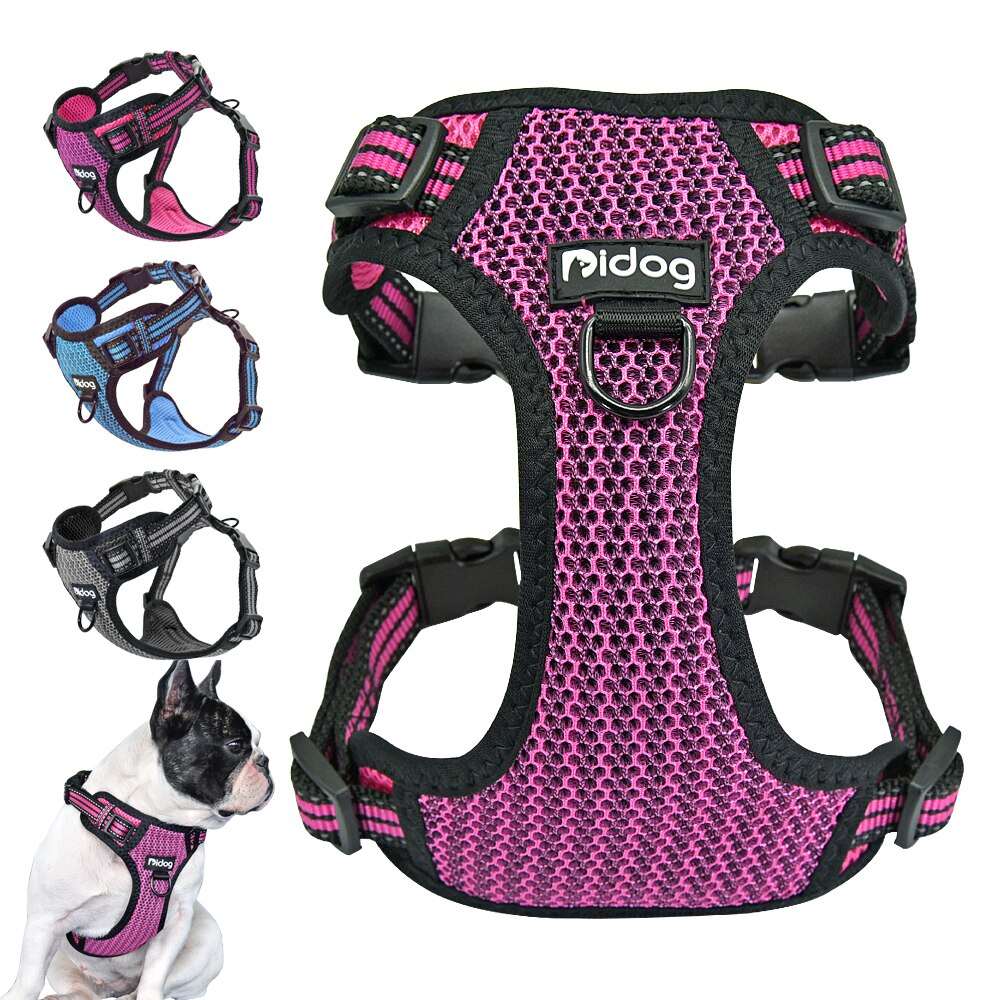 Mesh Reflective Dog Harness.