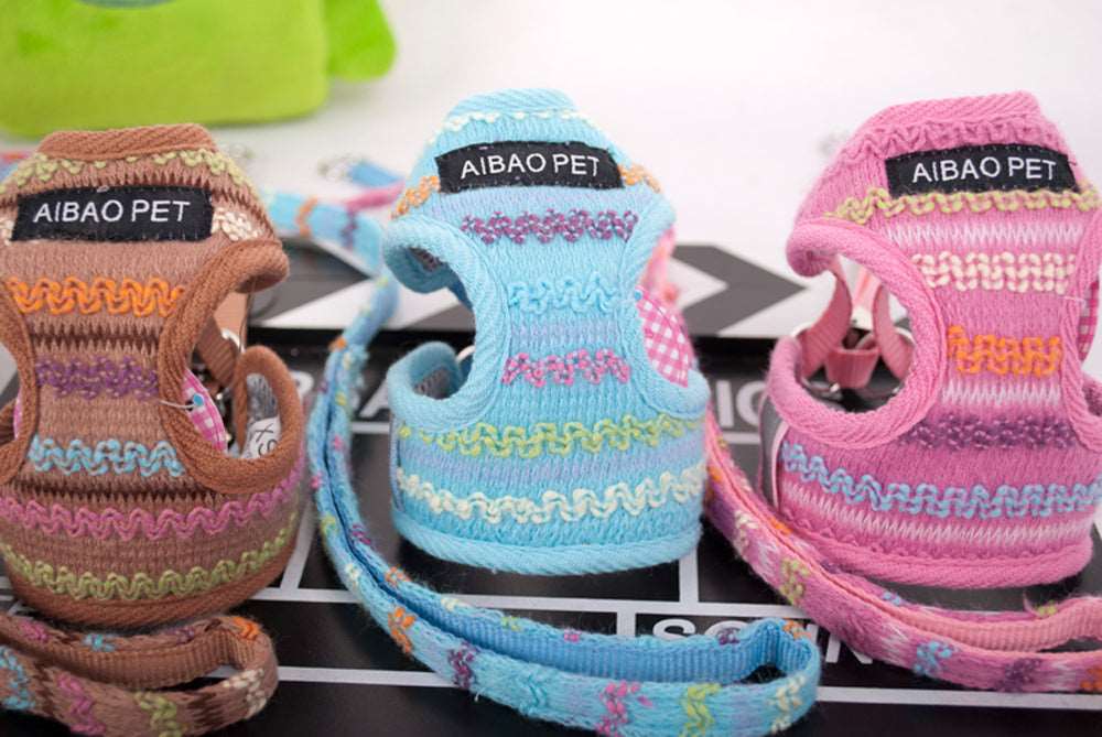 Dog Walking Harness Set.