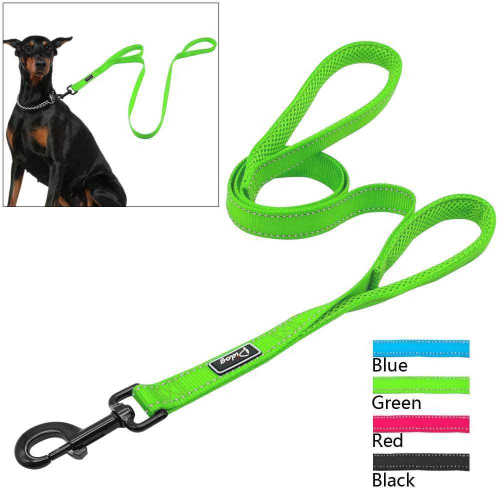 Padded Dual Handle Dog Leash.