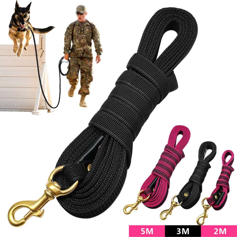 Nylon Dog Tracking Leash.