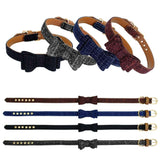 Adjustable Bowknot Dog Collar.