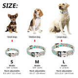 Custom Zig Zag Printed Dog Collar.