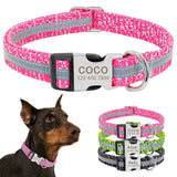 Anti-lost Nylon Pet Collars for large dogs