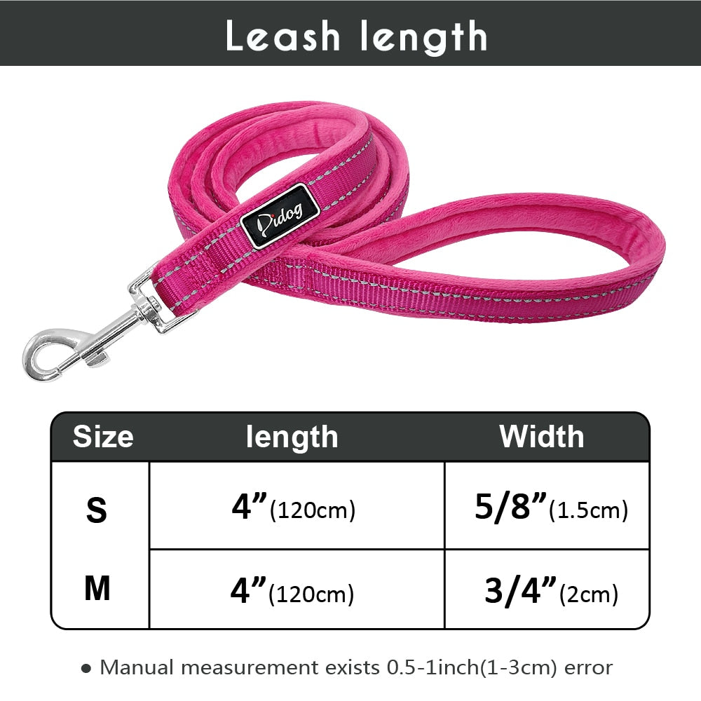 Soft Nylon Padded Leash.