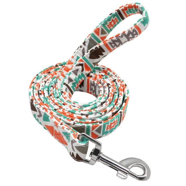 Aztec Print Dog Leash.